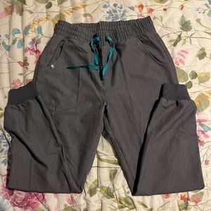 FIGS graphite high waisted joggers